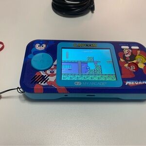 Arcade | Video Games & Consoles | Mega Man Game Arcade Capcom Blue ...